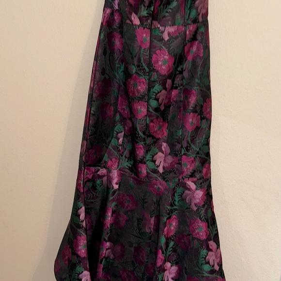 orchard views strapless floral mermaid maxi dress (XL) - Picture 5 of 5